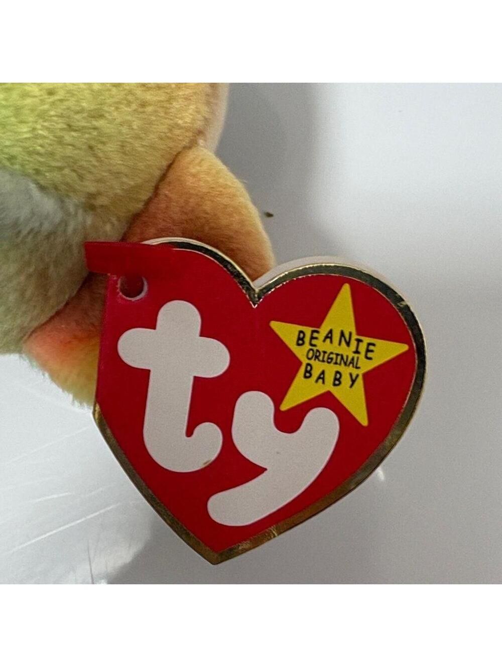 Ty Beanie Baby Peace Bear - Picture 2 of 6